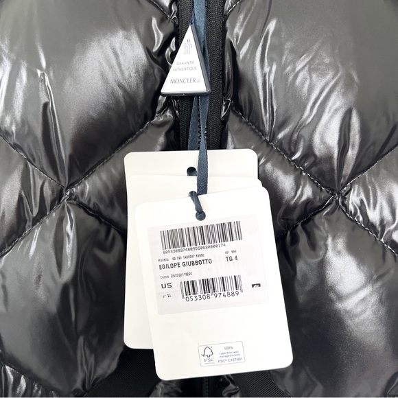 MONCLER Egilope Jacket in Black - Picture 9 of 11